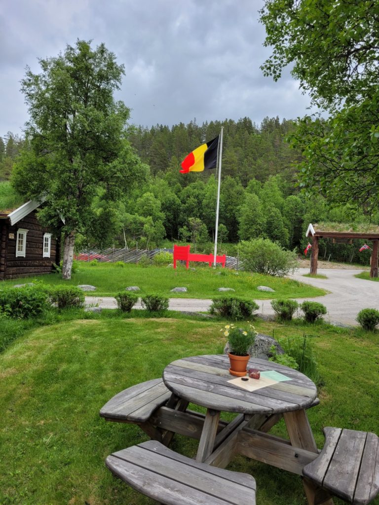 Hytte ved vannet